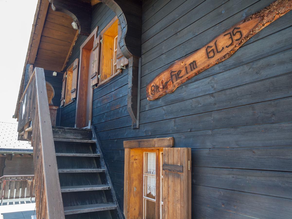 Gruppenhaus Im Walliser Alpstyle Rosswald ภายนอก รูปภาพ